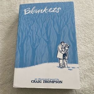 Blankets Illustrated Novel by Craig Thompson 2009 trade paperback​​​​​​